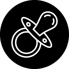 Vector Design Pacifier Icon Style