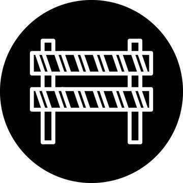 recommend clip art: Vector Design Road Obstruction Icon Style