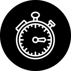 Vector Design Stopwatch Icon Style
