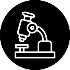 Vector Design Microscope Icon Style