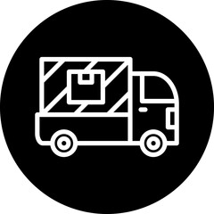 Vector Design Delivery Truck Icon Style