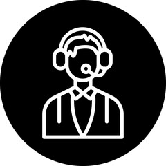Vector Design Customer Service Icon Style