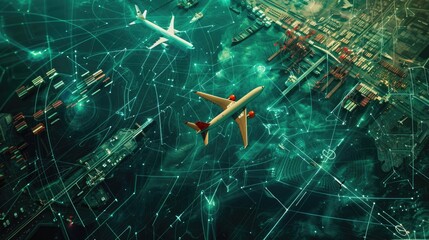 Seamless Integration of Land, Air, and Sea Transport in Global Network