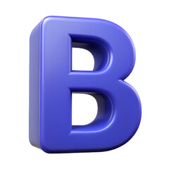 letra b acostada on transparent background