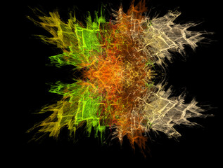 Imaginatory fractal abstract background Image