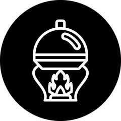 Vector Design Chafing Dish Icon Style