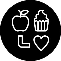 Vector Design Food Alternative Icon Style