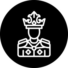 Vector Design King Icon Style