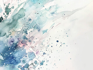 Soft Watercolor Splashes