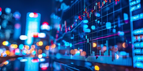 Digital Financial Graphs and Data Visualization