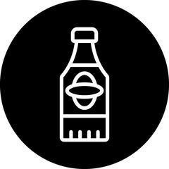 Vector Design Bottle Icon Style