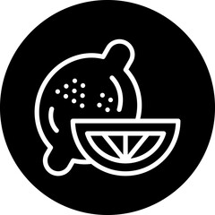 Vector Design Lemon Icon Style