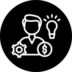 Vector Design Entrepreneurship Icon Style