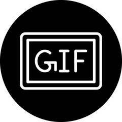 Vector Design GIFs Icon Style