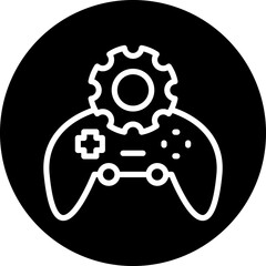 Vector Design Automation Icon Style