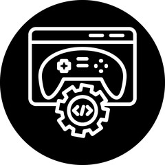 Vector Design Game Engine Icon Style