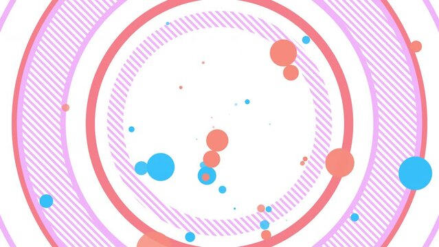 4K, pop, circle, blind, particles, effects, white