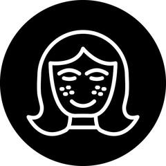 Vector Design Acne Icon Style