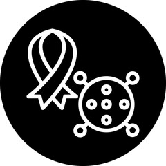 Vector Design Cancer Icon Style