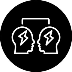 Vector Design Altercation Icon Style