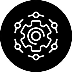 Vector Design Automation Icon Style