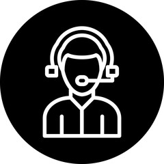Customer Service Icon Style