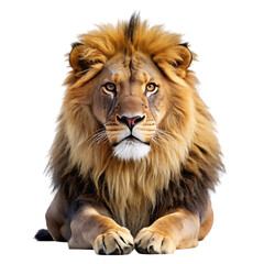 Fototapeta premium lion on transparent background