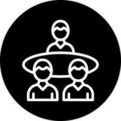 Board Of Directors Icon Style