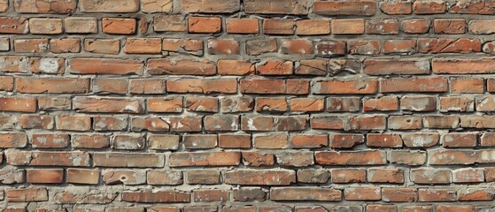 Naklejka premium a light brick texture, backdrop combines the rustic appeal of bricks with a subtle brightness, adding character and depth to any design
