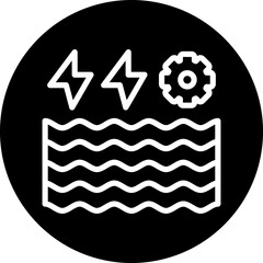 Wave Power Icon Style