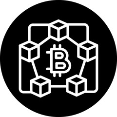 Blockchain Icon Style