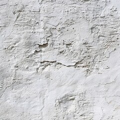 Obraz premium Deteriorating Cement Wall with Cracks and Peeling Paint