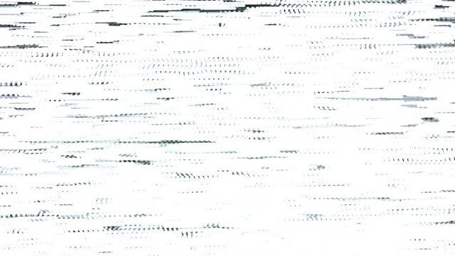 old television fuzz and glitch