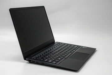 Laptop with an Open Keyboard