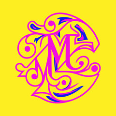 abstract background with a butterfly