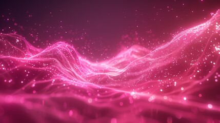 Fototapeta premium A pink background with a purple line that is blurry
