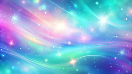 Soft pastel color gradient, Holographic blurred abstract background