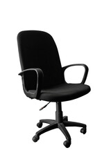 Ergonomic Office Chair Isolated on White
