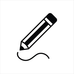 Pencil vector icon