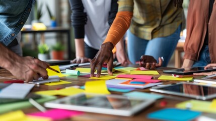Obraz premium The collaborative brainstorming session