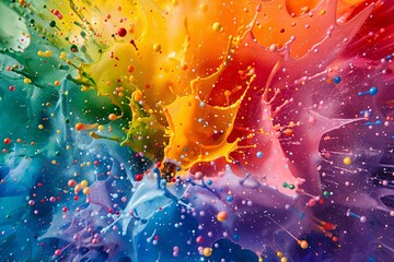 Vibrant Paint Splash