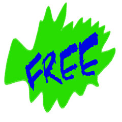 Obraz premium Free Sticker