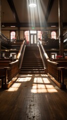 Fototapeta premium An Interior Jurisdiction Court