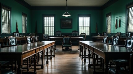 Obraz premium An Interior Jurisdiction Court