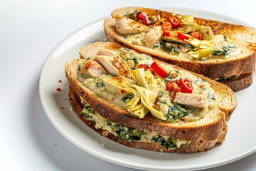 Tempting Chicken Panini with Artichoke Spinach Dip