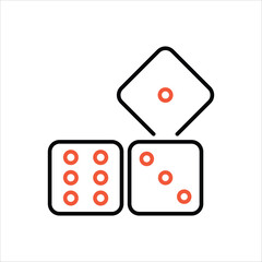 Probability vector icon