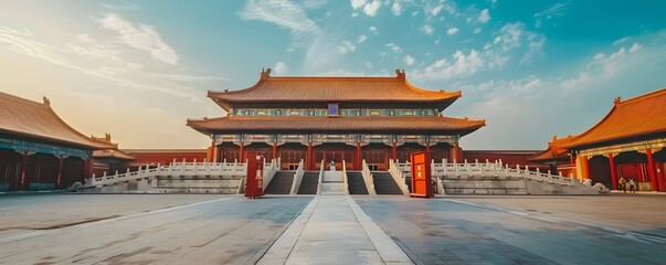 Majestic Forbidden City Palace Complex in Beijing China s Historic Cultural Heritage