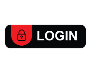 login button for web interface login icon 