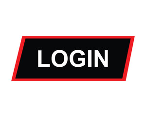 login button for web interface login icon 