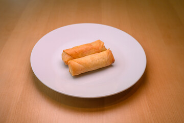 Deep fried spring rolls